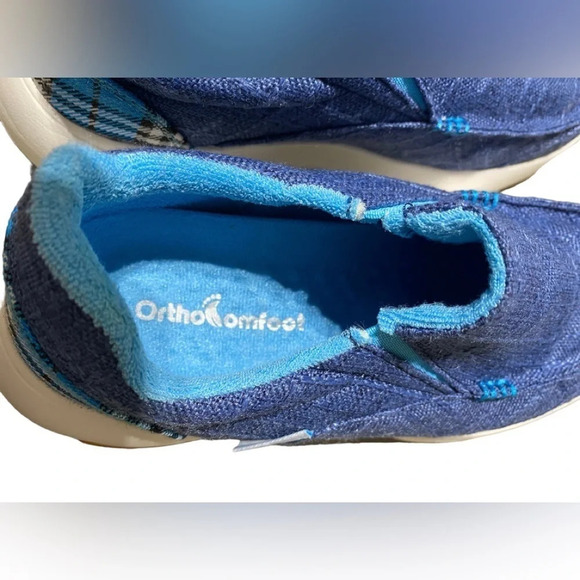 Orthocomfoot Women Canvas Slip On Shoes - Picture 6 of 8